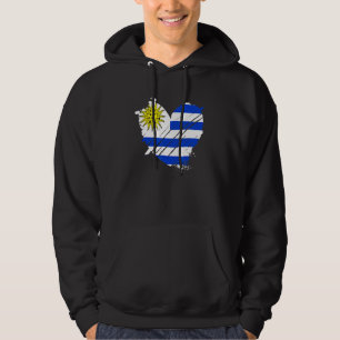 Sudadera Bandera De Uruguay Que Me Encanta Está En Mi Adn P