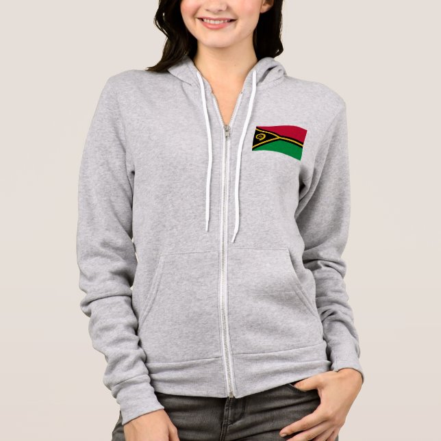 Sudadera Bandera de Vanuatu (Anverso)
