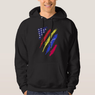 Sudadera Bandera de Venezuela cultivada en Estados Unidos P