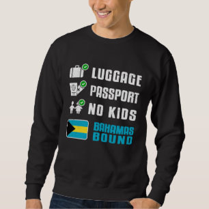 Sudadera Bandera de viaje de recuerdo de viaje de vacacione