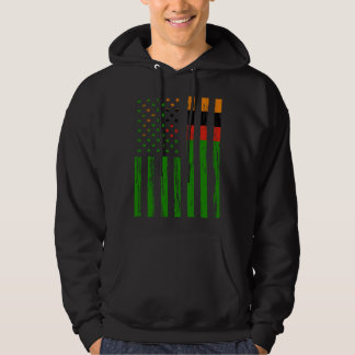 Sudadera Bandera de Zambia América EE. UU. Está en mi ADN