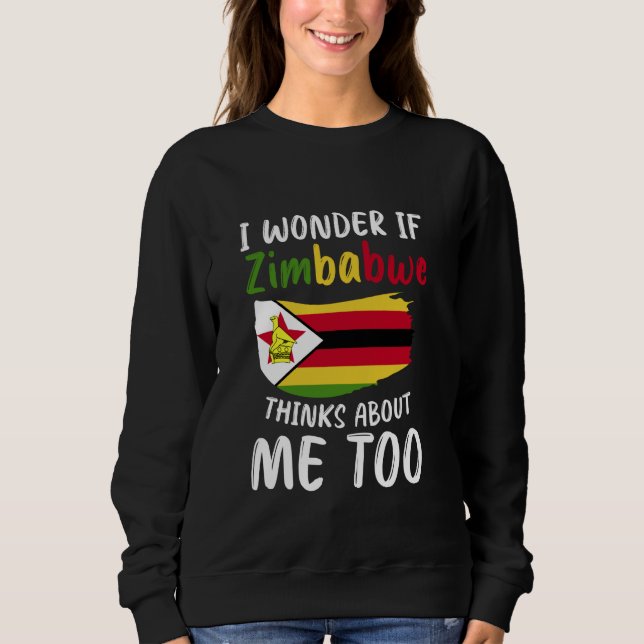Sudadera Bandera de Zimbabue (Anverso)