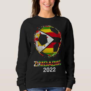 Sudadera Bandera de Zimbabue 2022 Apoyo al equipo de fútbol