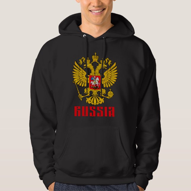 Sudadera Bandera del águila imperial rusa (Anverso)