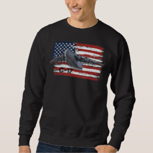 Sudadera Bandera del avión de transporte militar de Globema
