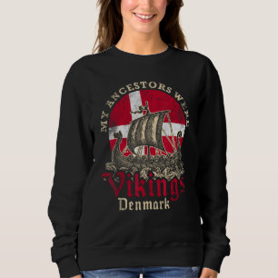 Sudadera Bandera del buque vitícola de Dinamarca