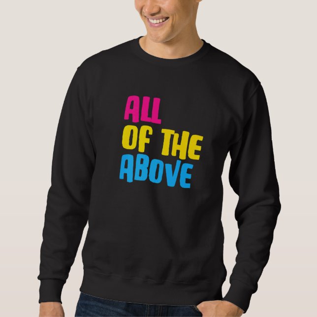 Sudadera Bandera Del Desfile Del Orgullo Pansexual Lgbt (Anverso)