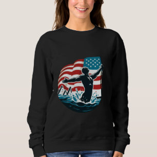 Sudadera Bandera del equipo de apoyo a la natación Piscina