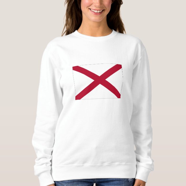 Sudadera Bandera del estado de Alabama (Anverso)