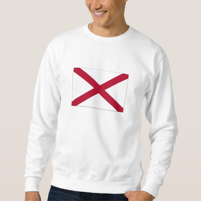 Sudadera Bandera del estado de Alabama (Anverso)