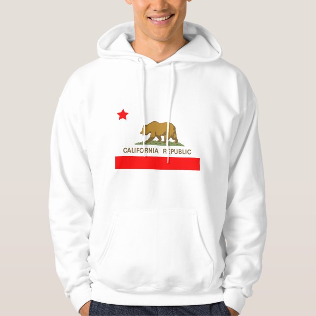 Sudadera Bandera del estado de California (Anverso)