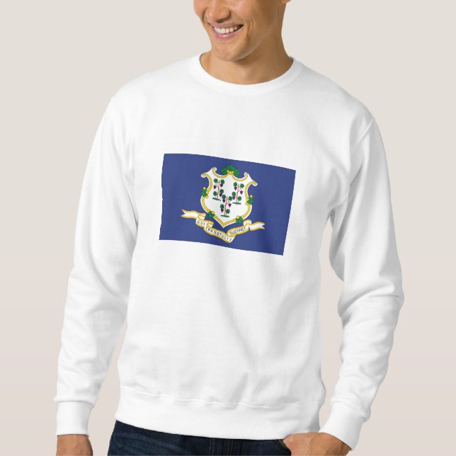Sudadera Bandera del estado de Connecticut (Anverso)