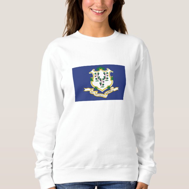 Sudadera Bandera del estado de Connecticut (Anverso)