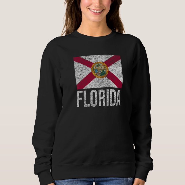 SUDADERA BANDERA DEL ESTADO DE FLORIDA EL ESTADO DEL SOL (Anverso)
