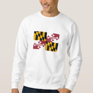 Sudadera Bandera del estado de Maryland