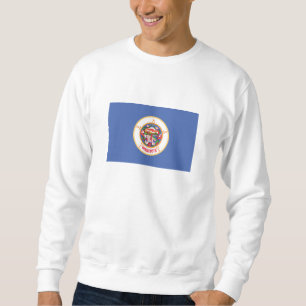 Sudadera Bandera del estado de Minnesota