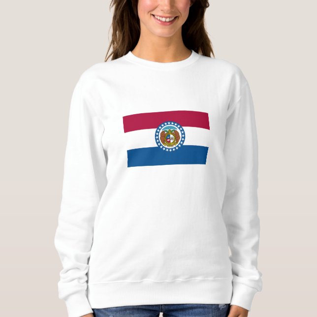 Sudadera Bandera del estado de Missouri (Anverso)