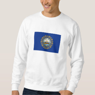 Sudadera Bandera del estado de New Hampshire