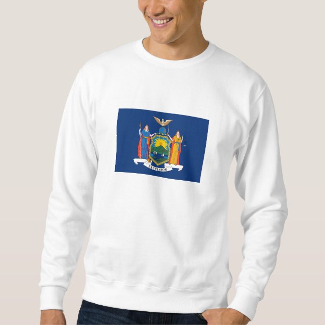 Sudadera Bandera del Estado de Nueva York (Anverso)