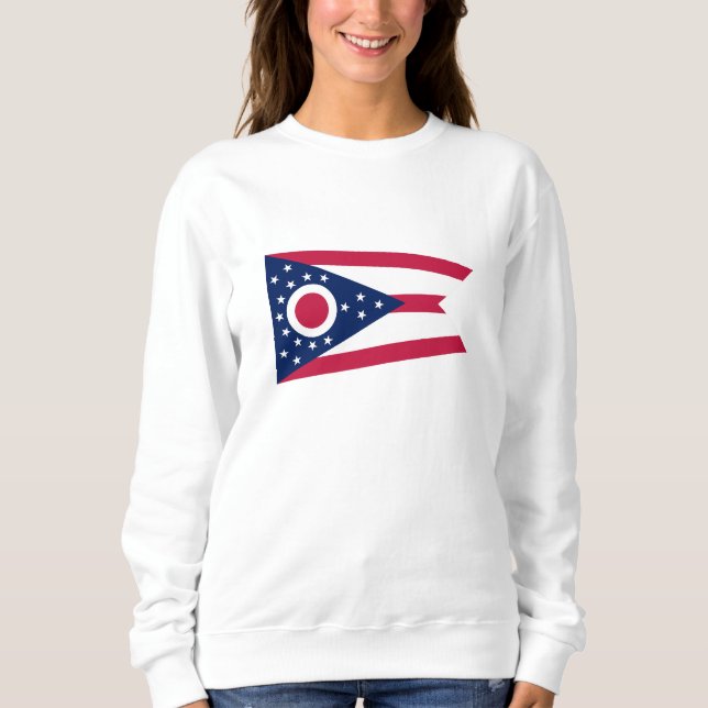 Sudadera Bandera del estado de Ohio (Anverso)