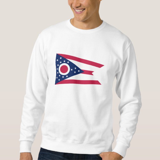 Sudadera Bandera del Estado de Ohio (Anverso)