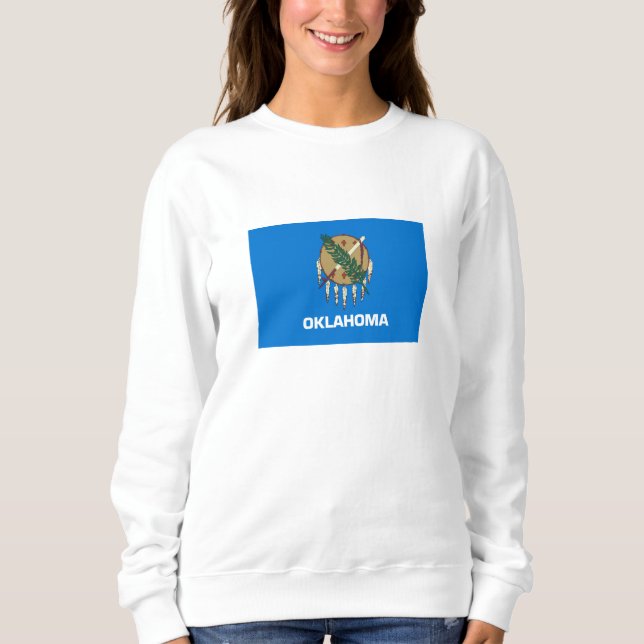 Sudadera Bandera del estado de Oklahoma (Anverso)