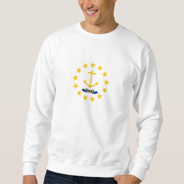 Sudadera Bandera del estado de Rhode Island (Anverso)