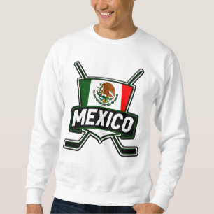 Sudadera Bandera del hockey sobre hielo de México
