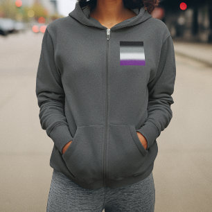 Sudadera Bandera del Orgullo Asexual Gradiente - Bandera AC