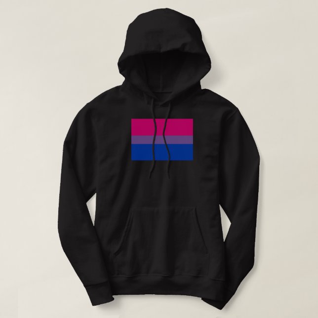 Sudadera Bandera del Orgullo Bisexual (Diseño del anverso)