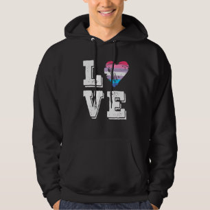 Sudadera Bandera del Orgullo Bisexual Ama la Bandera Bigéne