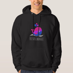 Sudadera Bandera del Orgullo Bisexual Bisexuwhale Bisexual