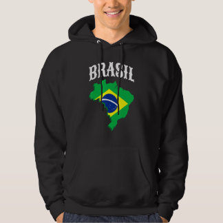 Sudadera Bandera del Orgullo de Brasil Brazil