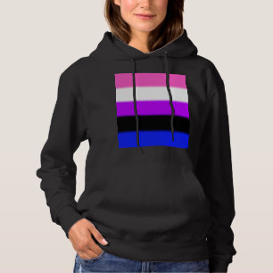 Sudadera Bandera del orgullo de Falln Genderfluid