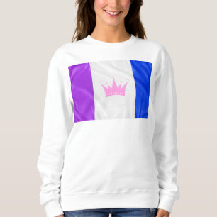 Sudadera Bandera del orgullo de la cultura drag de Slippery
