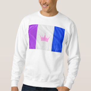 Sudadera bandera del orgullo de la cultura drag de Slippery