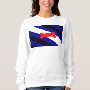 Sudadera Bandera del orgullo del juego de cachorros de Slip