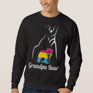 Sudadera Bandera Del Orgullo Del Oso Pan Del Abuelo Del Pan