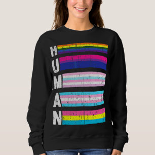 Sudadera Bandera del Orgullo Gay Bi Intersexual Trans P
