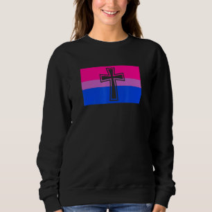 Sudadera Bandera del Orgullo Gay Bisexual de Aliada Cristia