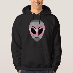 Sudadera Bandera del orgullo gay de Alien Demigirl