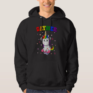 Sudadera Bandera del Orgullo Gay Gaymer Lgbt Gamer Lgbtq+ V
