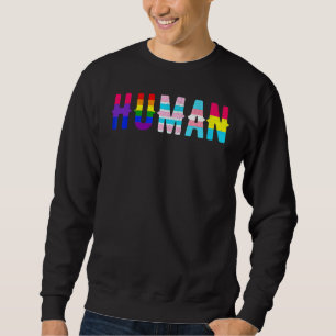 Sudadera Bandera del Orgullo Gay Humano Cuesta El Arcoiris 