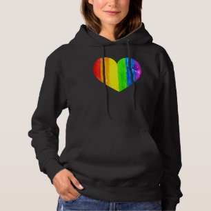 Sudadera Bandera Del Orgullo Gay Lgbt Orgullo Gay 2022 Hear