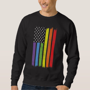 Sudadera Bandera del Orgullo Gay Lgbt Orgullo Gay Bandera A