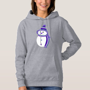 Sudadera Bandera del Orgullo Lesbiano Butch Snowman Snowman