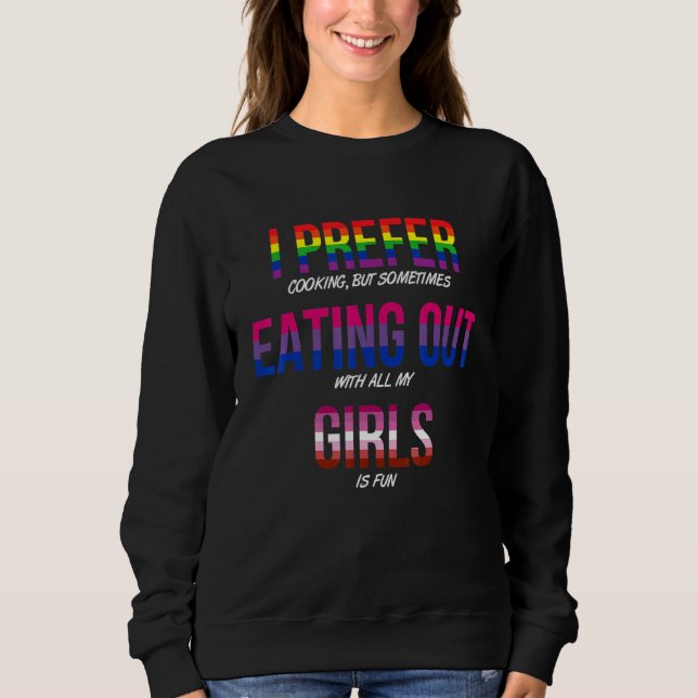 Sudadera Bandera del Orgullo Lesbiano Gay Bisexual Lgbt Lgb (Anverso)
