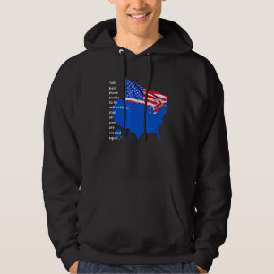 Sudadera Bandera del país de Estados Unidos Todos crearon i