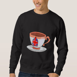 Sudadera Bandera Del Reino Unido I Unión Jack I Teapot A