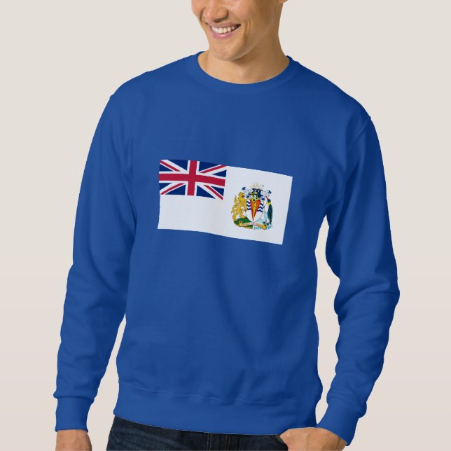 Sudadera Bandera del Territorio Antártico Británico (Anverso)